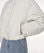 MUSINSA STANDARD WOMAN MUSINSA STANDARD WOMAN Padded Jacket Ivory