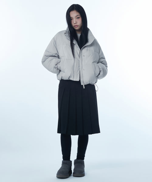 MUSINSA STANDARD WOMAN MUSINSA STANDARD WOMAN Padded Jacket Ash Gray
