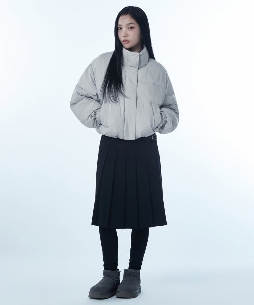 MUSINSA STANDARD WOMAN MUSINSA STANDARD WOMAN Padded Jacket Ash Gray