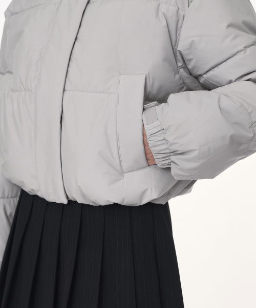 MUSINSA STANDARD WOMAN MUSINSA STANDARD WOMAN Padded Jacket Ash Gray