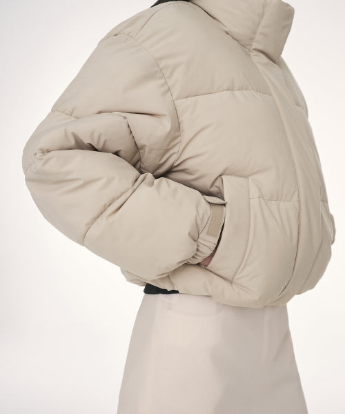 MUSINSA STANDARD WOMAN MUSINSA STANDARD WOMAN Padded Jacket Light Beige