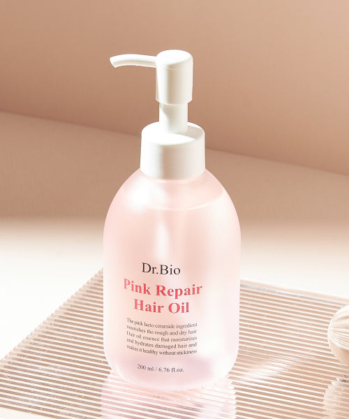 DR.BIO Pink Repair Hair Oil 200ml ㅣ Improve hair cuticles for damaged hair, no stickiness