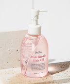 DR.BIO Pink Repair Hair Oil 200ml ㅣ Improve hair cuticles for damaged hair, no stickiness