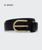 MUSINSA STANDARD WOMAN MUSINSA STANDARD WOMAN Women's Synthetic Leather Slim Belt 20mm