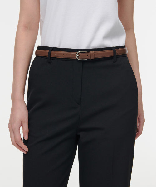 MUSINSA STANDARD WOMAN MUSINSA STANDARD WOMAN Women's Synthetic Leather Slim Belt 20mm