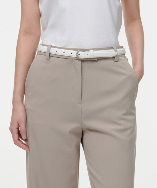 MUSINSA STANDARD WOMAN MUSINSA STANDARD WOMAN Women's Synthetic Leather Slim Belt 20mm