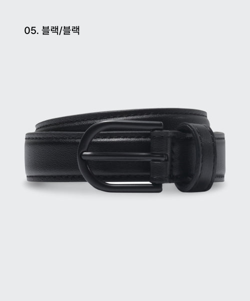 MUSINSA STANDARD WOMAN MUSINSA STANDARD WOMAN Women's Synthetic Leather Slim Belt 20mm