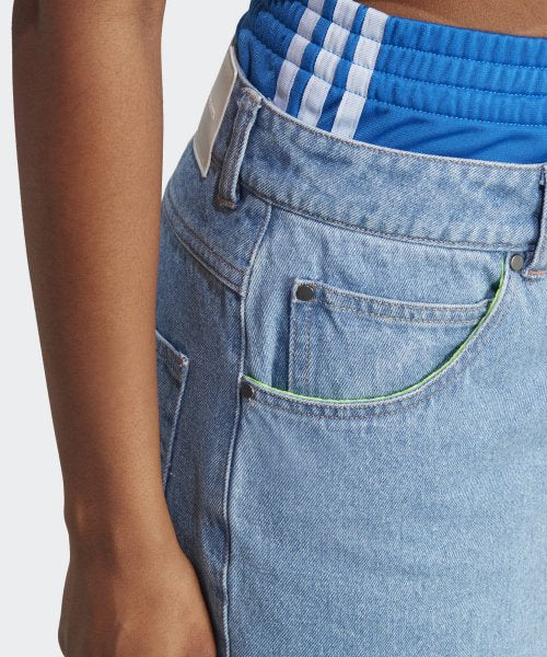 ADIDAS ADIDAS Boxer Denim Pants - Blue