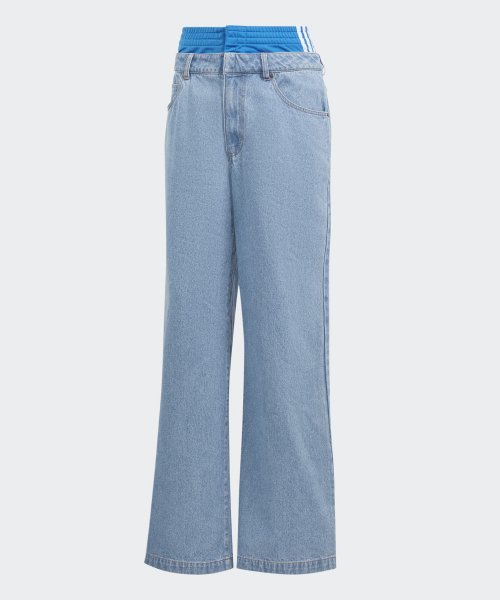 ADIDAS ADIDAS Boxer Denim Pants - Blue