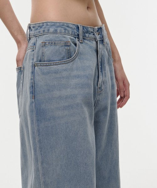 MUSINSA STANDARD WOMAN MUSINSA STANDARD WOMAN Women's Denim Pants [Light Indigo]