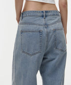 MUSINSA STANDARD WOMAN MUSINSA STANDARD WOMAN Women's Denim Pants [Light Indigo]