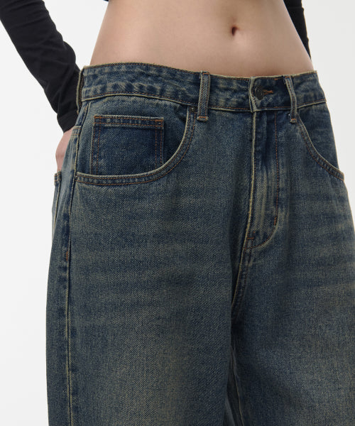 MUSINSA STANDARD WOMAN MUSINSA STANDARD WOMAN Denim Pants 90s Baggy
