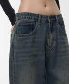 MUSINSA STANDARD WOMAN MUSINSA STANDARD WOMAN Denim Pants 90s Baggy