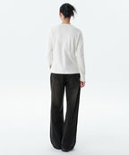 MUSINSA STANDARD WOMAN MUSINSA STANDARD WOMAN Denim Pants Rusty Black