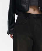 MUSINSA STANDARD WOMAN MUSINSA STANDARD WOMAN Denim Pants Rusty Black