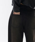MUSINSA STANDARD WOMAN MUSINSA STANDARD WOMAN Denim Pants Rusty Black