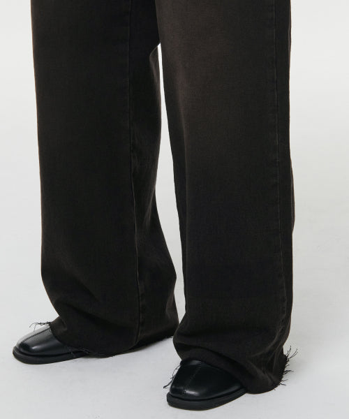 MUSINSA STANDARD WOMAN MUSINSA STANDARD WOMAN Denim Pants Rusty Black