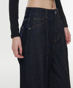 MUSINSA STANDARD WOMAN MUSINSA STANDARD WOMAN Women's Denim Pants [Deep Indigo]