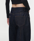 MUSINSA STANDARD WOMAN MUSINSA STANDARD WOMAN Women's Denim Pants [Deep Indigo]