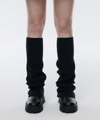 MUSINSA STANDARD WOMAN MUSINSA STANDARD WOMAN Women's Knit Leg Warmer [Black]