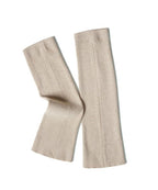 MUSINSA STANDARD WOMAN MUSINSA STANDARD WOMAN Women's Knit Leg Warmer [Light Beige]