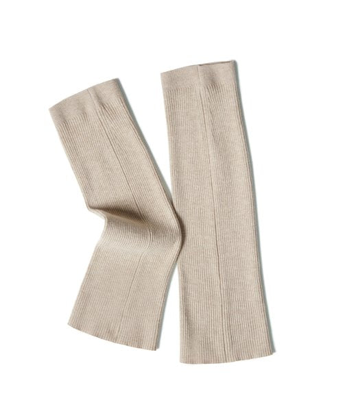 MUSINSA STANDARD WOMAN MUSINSA STANDARD WOMAN Women's Knit Leg Warmer [Light Beige]