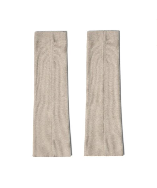 MUSINSA STANDARD WOMAN MUSINSA STANDARD WOMAN Women's Knit Leg Warmer [Light Beige]