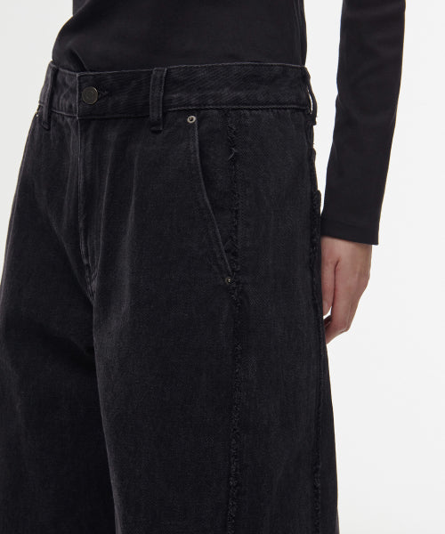 MUSINSA STANDARD WOMAN MUSINSA STANDARD WOMAN Women's Frey Side Wide Denim Pants