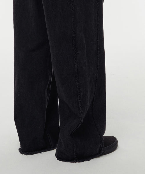 MUSINSA STANDARD WOMAN MUSINSA STANDARD WOMAN Women's Frey Side Wide Denim Pants