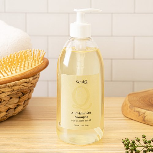 SCALQ [Scalp Cooling] Dandruff/itch/hair loss relief functional cool shampoo 500ml