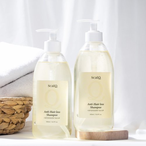 SCALQ [Scalp Cooling] Dandruff/itch/hair loss relief functional cool shampoo 500ml