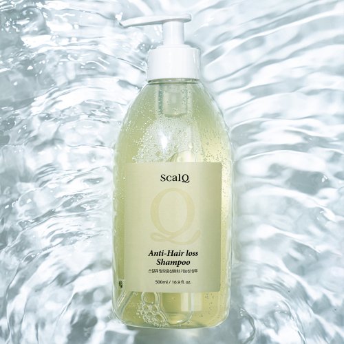SCALQ [Scalp Cooling] Dandruff/itch/hair loss relief functional cool shampoo 500ml