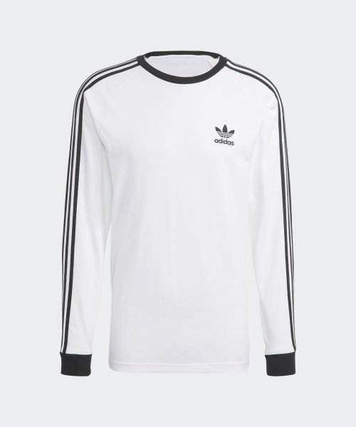 ADIDAS ADIDAS T-Shirt Long Sleeve - White