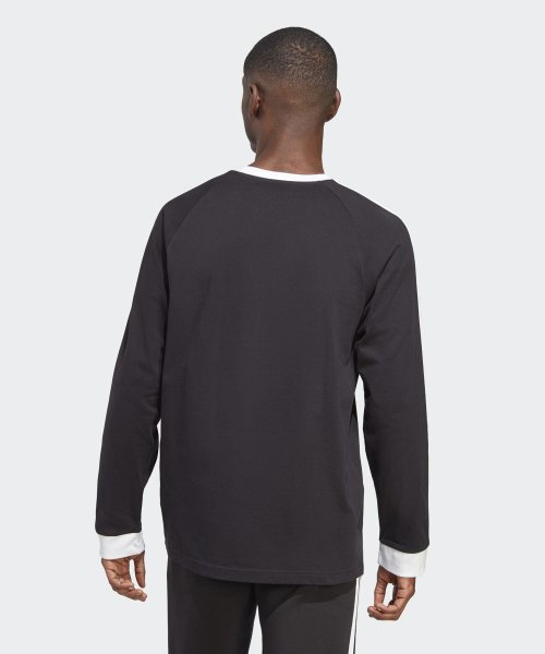 ADIDAS ADIDAS 3S Long Sleeve Tee - Black