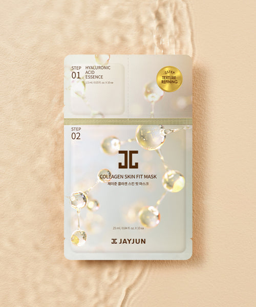 JAYJUN JAYJUN Collagen Skin Fit Mask 2STEP (10 sheets)
