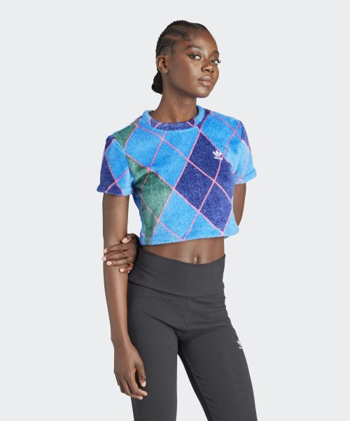 ADIDAS ADIDAS T-Shirt Blue:Green