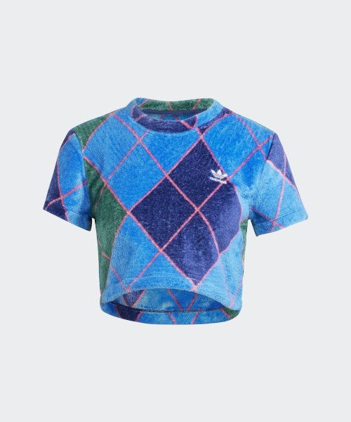 ADIDAS ADIDAS T-Shirt Blue:Green