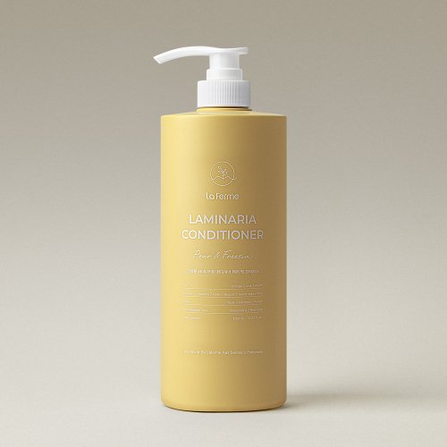 LA FERME Laminaria Conditioner Pear & Freesia 1000ml + La Ferme Sachet 6 types provided