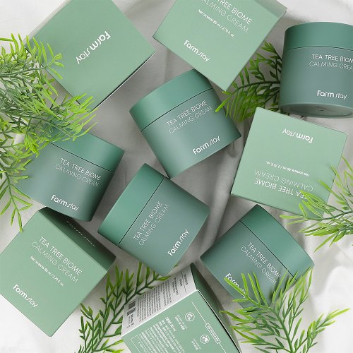 FARMSTAY Tea Tree Biome Calming Cream 80ml