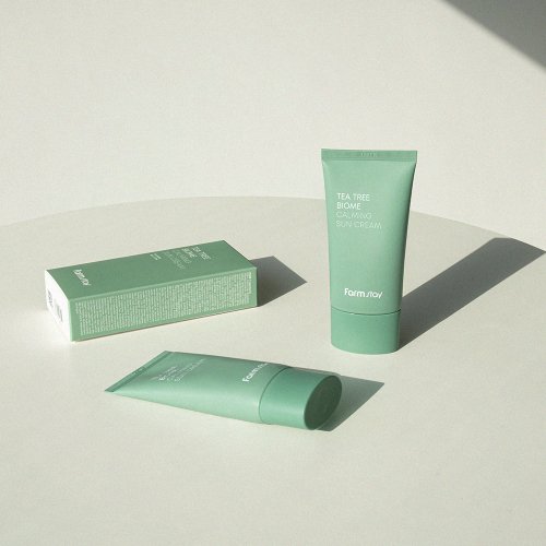FARMSTAY FARMSTAY Tea Tree Biome Calming Sun Cream 50ml SPF50