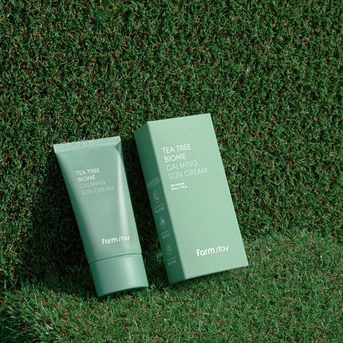 FARMSTAY FARMSTAY Tea Tree Biome Calming Sun Cream 50ml SPF50