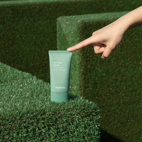 FARMSTAY FARMSTAY Tea Tree Biome Calming Sun Cream 50ml SPF50