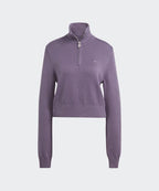 ADIDAS Korean Knitwear Half Zip - Violet