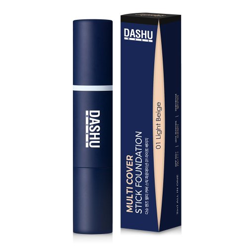 DASHU DASHU Stick Foundation + Change Lip Balm (Warm Tone)