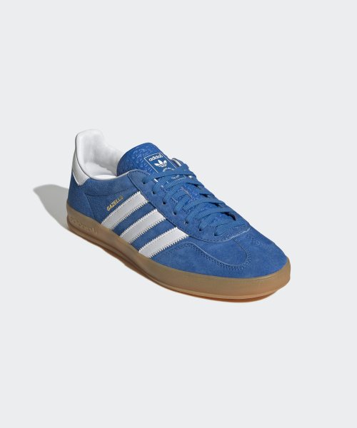 ADIDAS ADIDAS Gazelle Indoor Sneakers - Blue:White