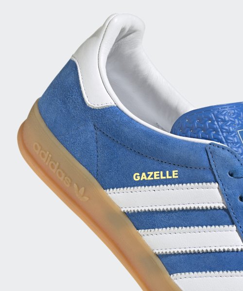 ADIDAS ADIDAS Gazelle Indoor Sneakers - Blue:White