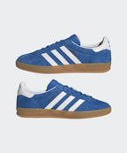 ADIDAS ADIDAS Gazelle Indoor Sneakers - Blue:White