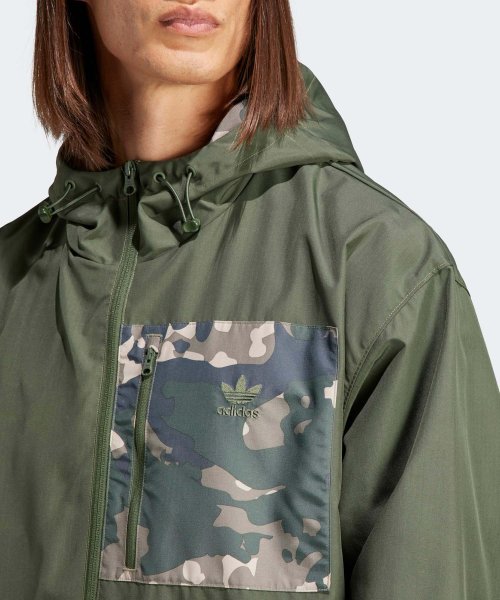 ADIDAS ADIDAS Camo Windbreaker - Shadow Green