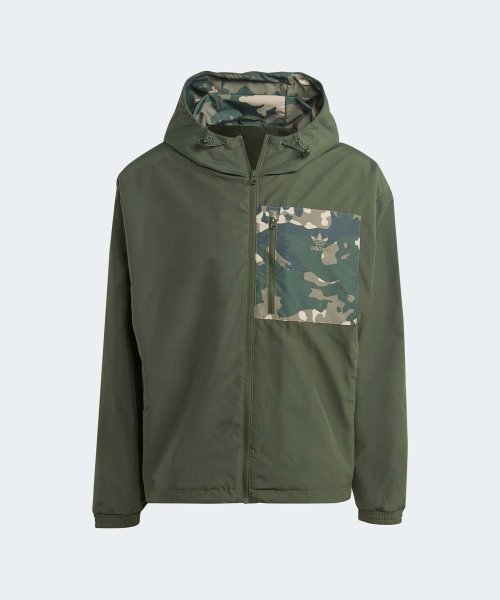 ADIDAS ADIDAS Camo Windbreaker - Shadow Green