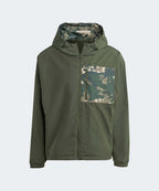 ADIDAS ADIDAS Camo Windbreaker - Shadow Green